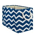 Design Imports Storage Bin, Polyester, Navy Blue CAMZ10063